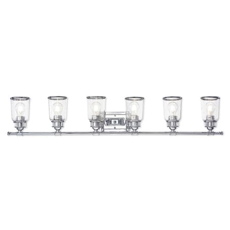 Lawrenceville 6 Light Polished Chrome Ba